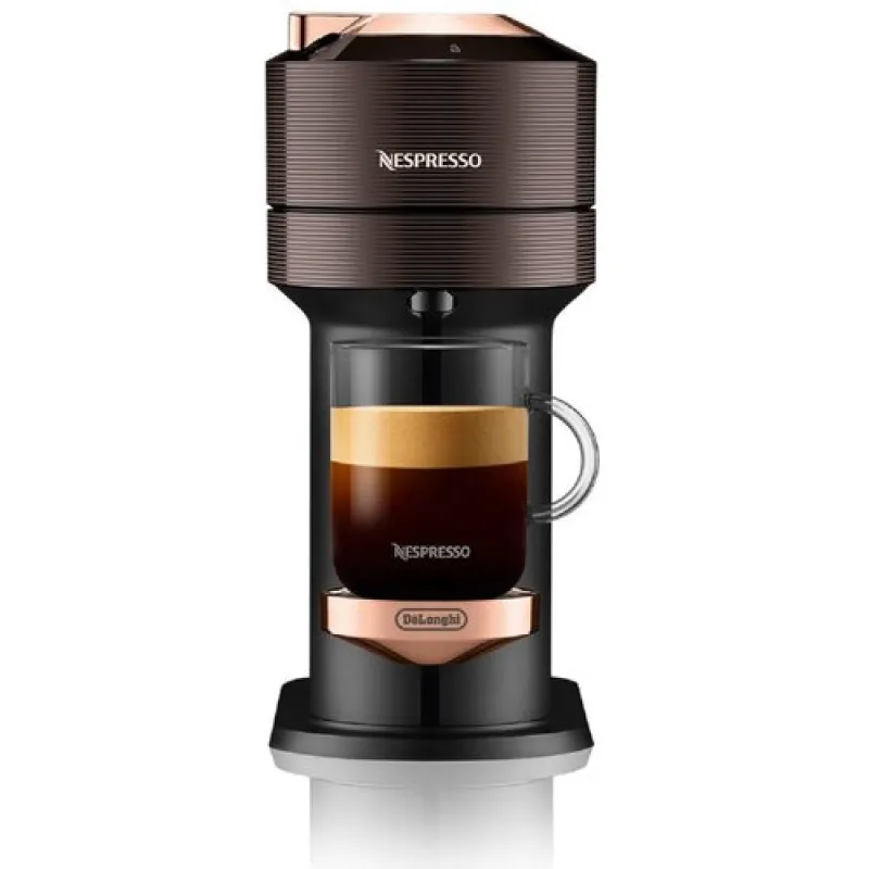 Капсульная кофеварка DELONGHI Nespresso Vertuo Next ENV 120.BW + 14 капсул в подарок